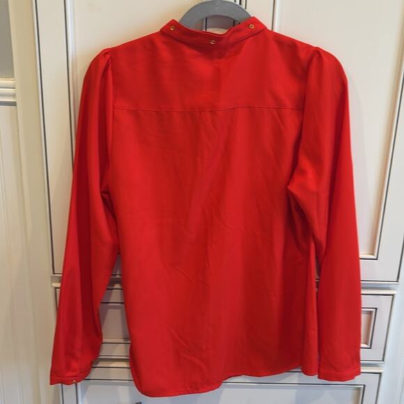 🔥🔥FIRE SALE🔥🔥 THE LIMITED tomato red blouse, size M - Picture 9 of 9